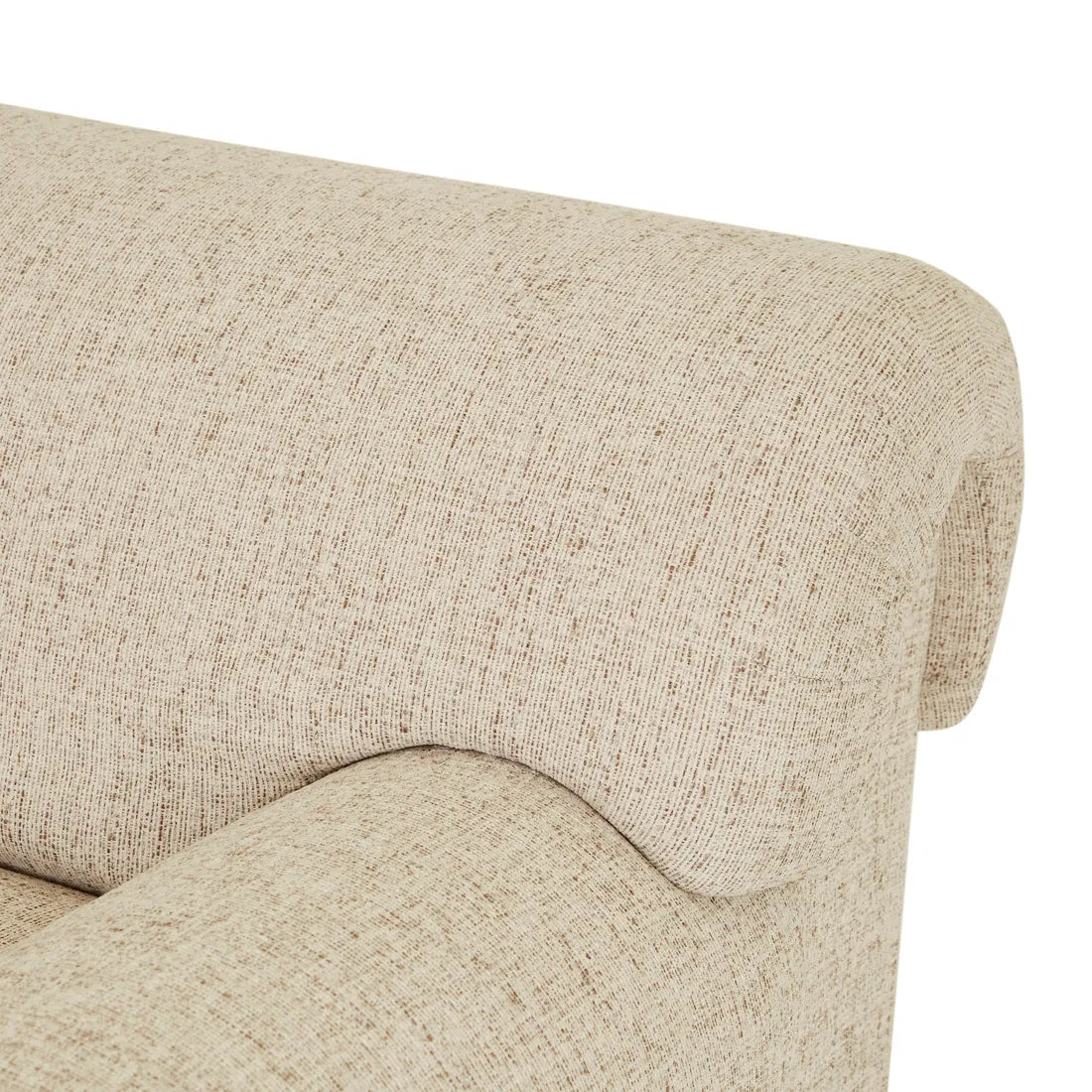 Juno Sierra Right Chaise Sofa White Bark