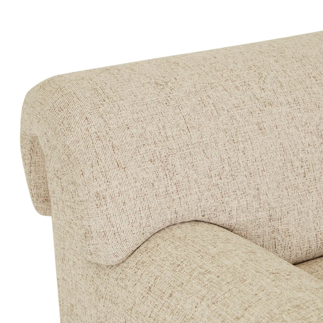 Juno Sierra Left Chaise Sofa White Bark