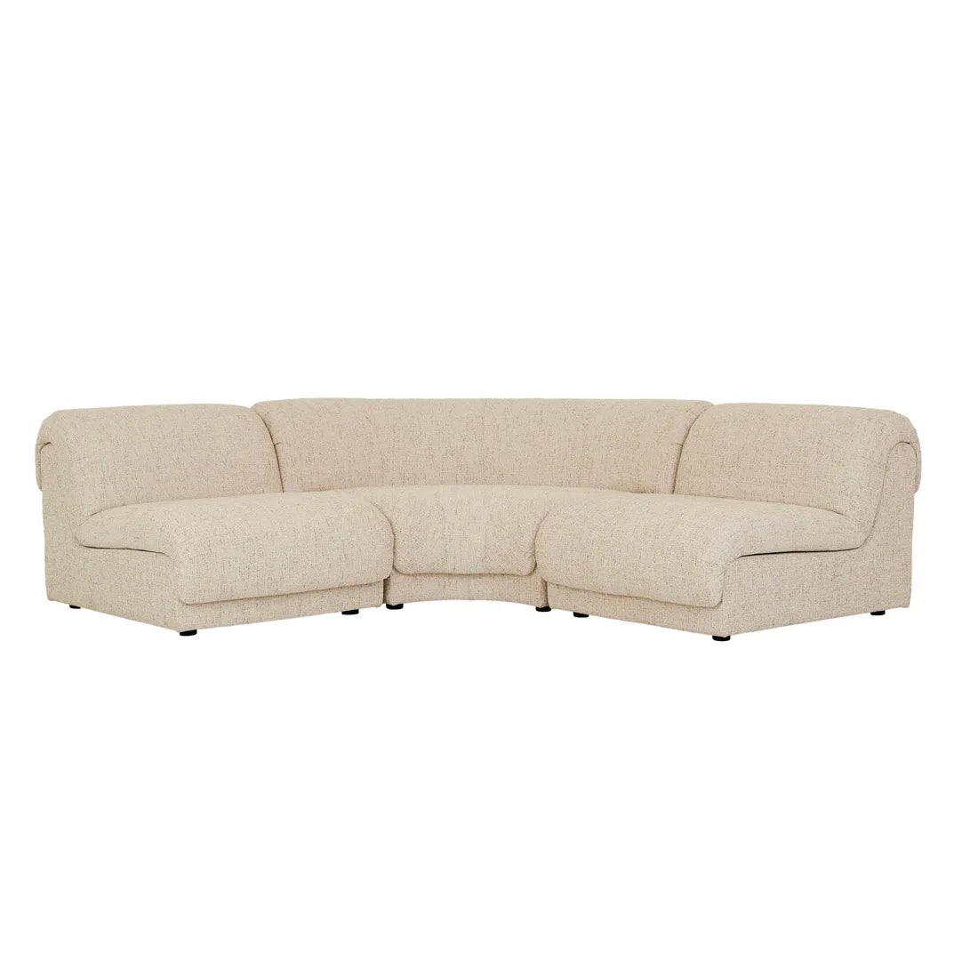Juno Sierra Corner Sofa White Bark