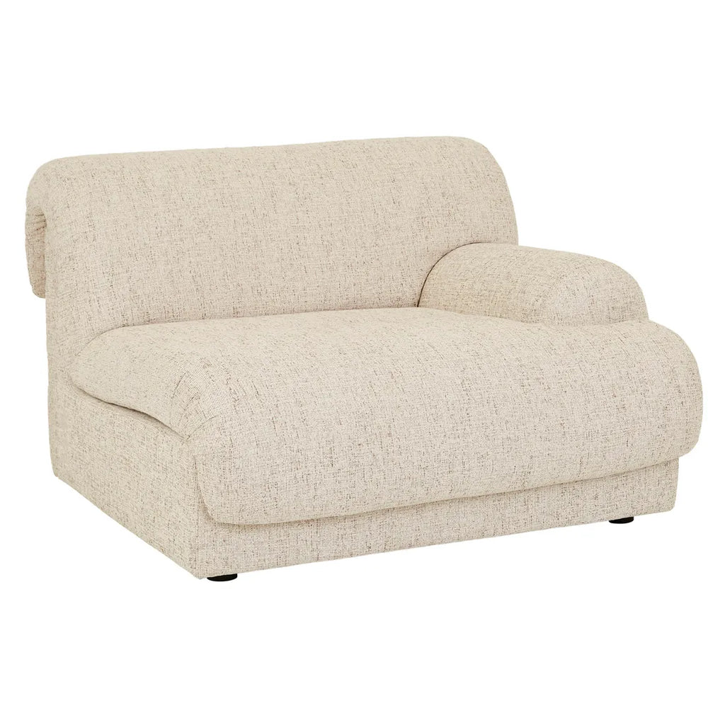 Juno Sierra Right Arm Sofa White Bark