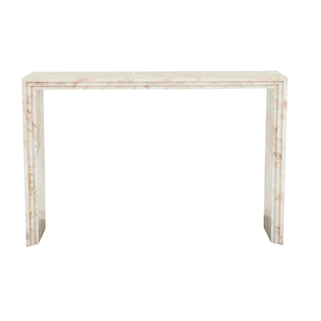Ponte Console Table Golden White