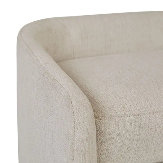 Addison Bench Natural White
