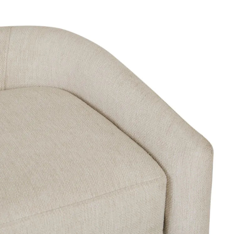 Addison Bench Natural White