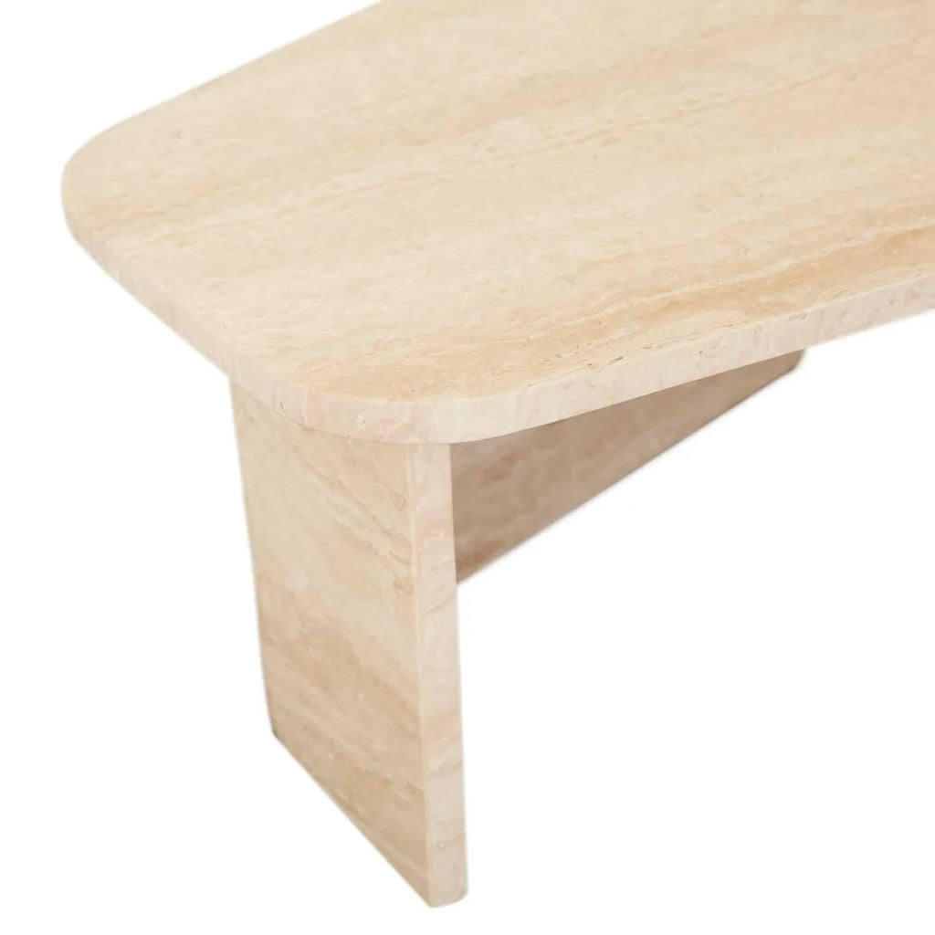 Atlas Shift Coffee Table Natural Travertine