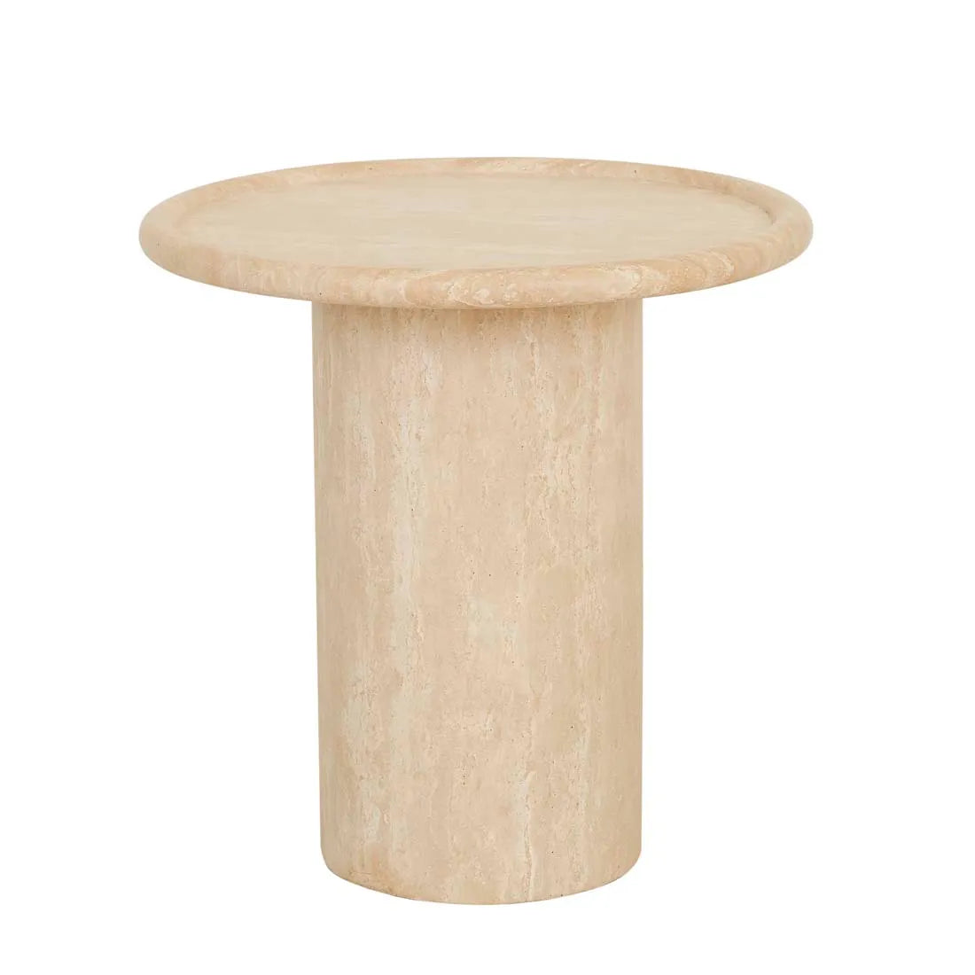 Pippa Marble Side Table Natural