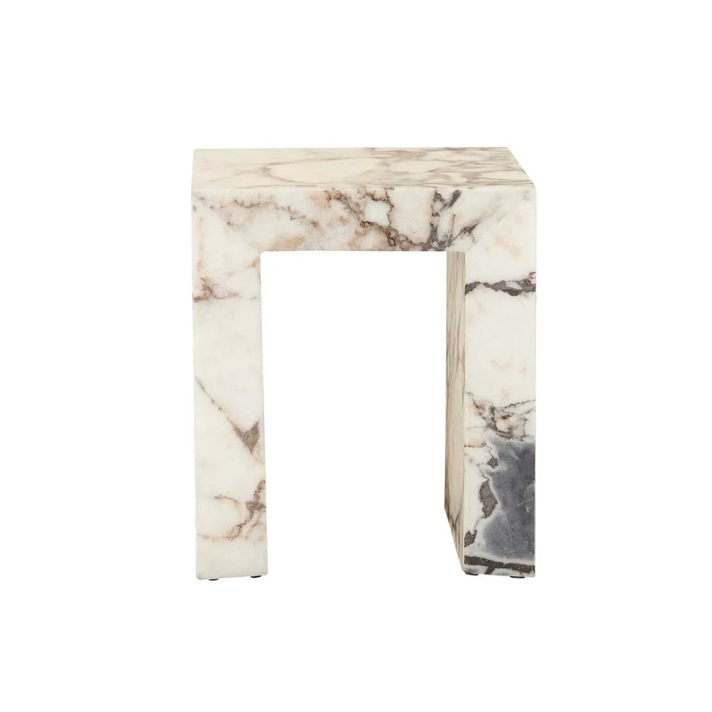 Monument Marble Side Table Ocean