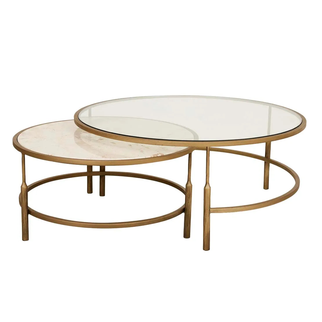 Verona Charm Nest Coffee Table Crema Marble
