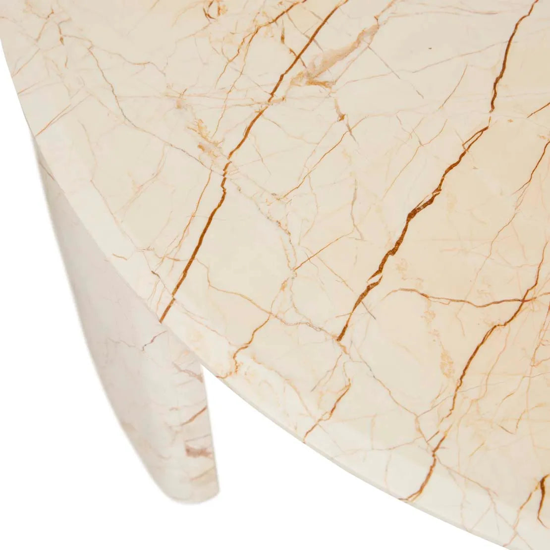 Henry Marble Coffee Table Brown Vein