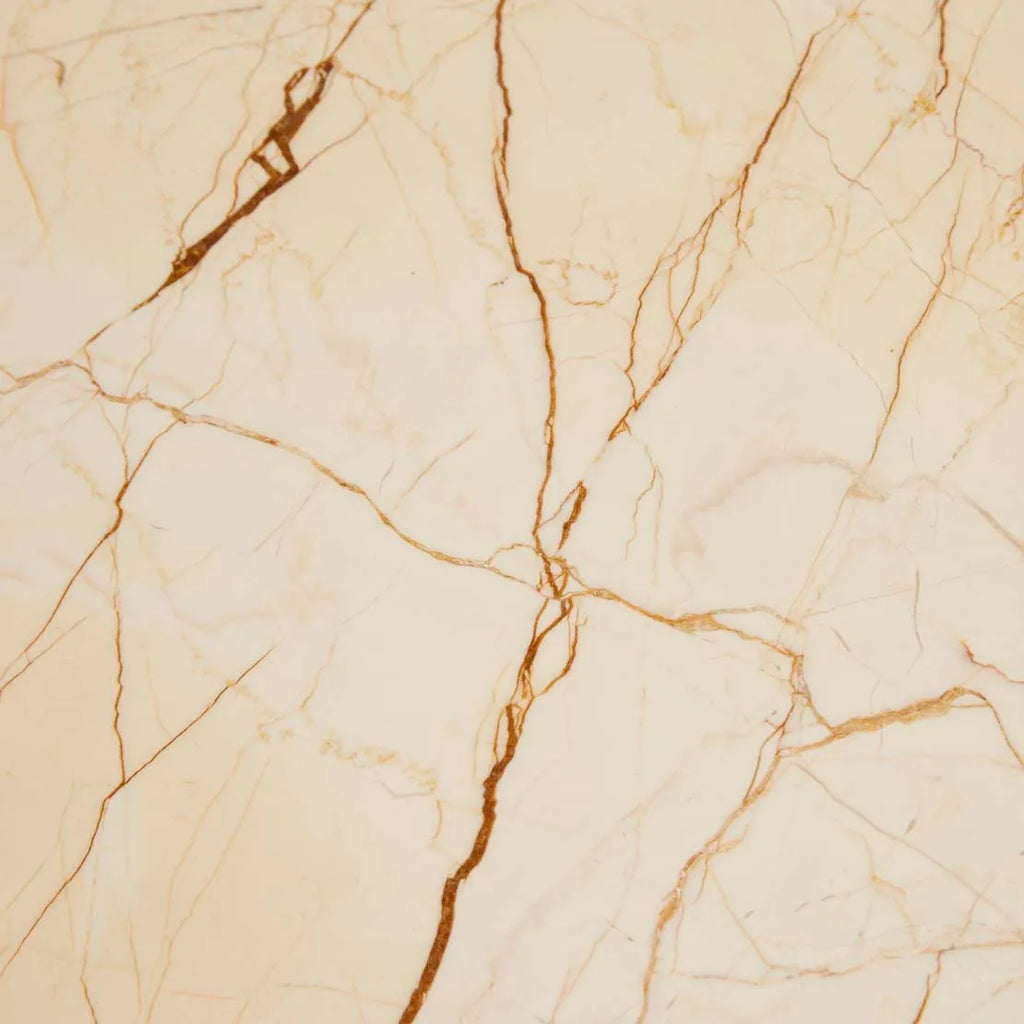 Henry Marble Coffee Table Brown Vein
