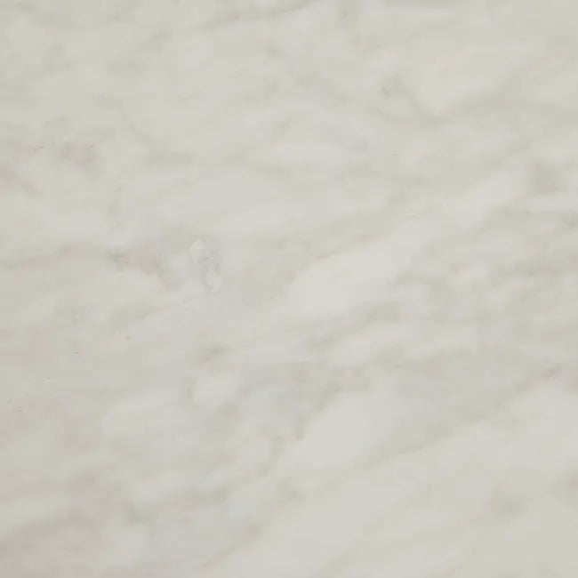 Atlas Pillar Side Table White Marble