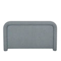 Almos Chubby Bedhead Queen Sky Blue Boucle