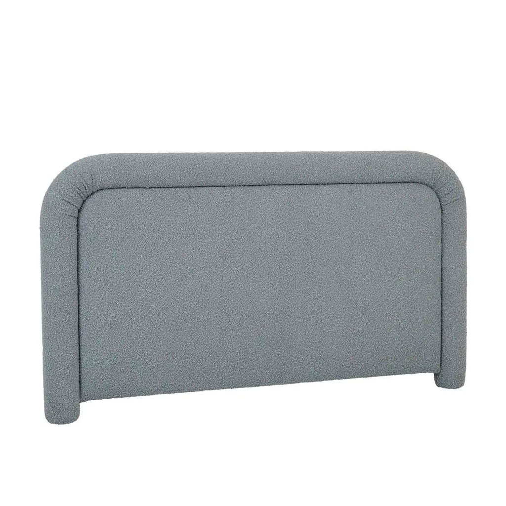 Almos Chubby Bedhead Queen Sky Blue Boucle