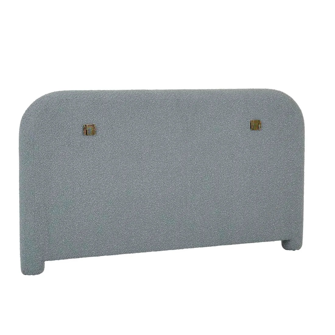 Almos Chubby Bedhead Queen Sky Blue Boucle