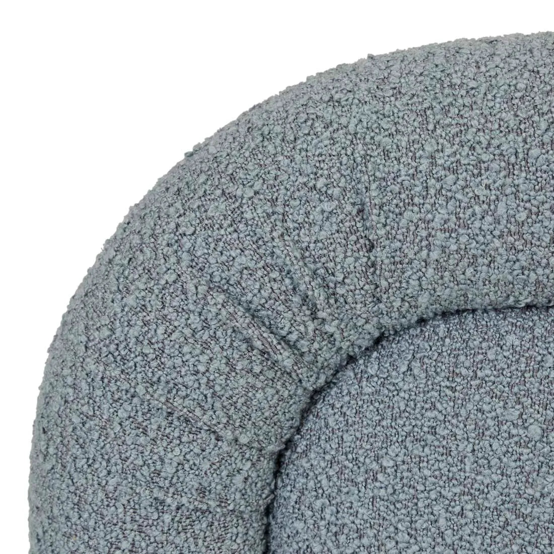 Almos Chubby Bedhead Queen Sky Blue Boucle
