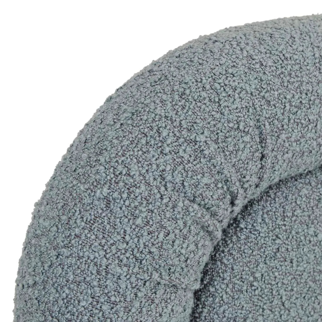 Almos Chubby Bedhead Queen Sky Blue Boucle