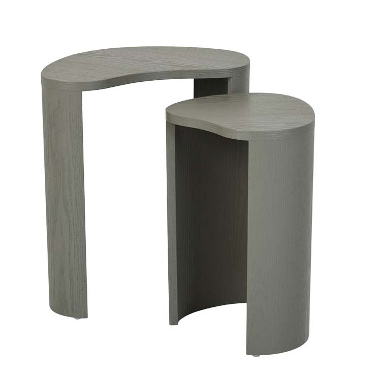Oberon Curve Nest Side Table Thyme