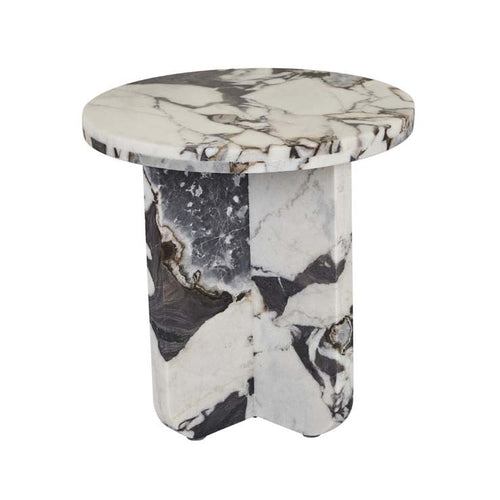 Amara Curve Side Table Matt Ocean