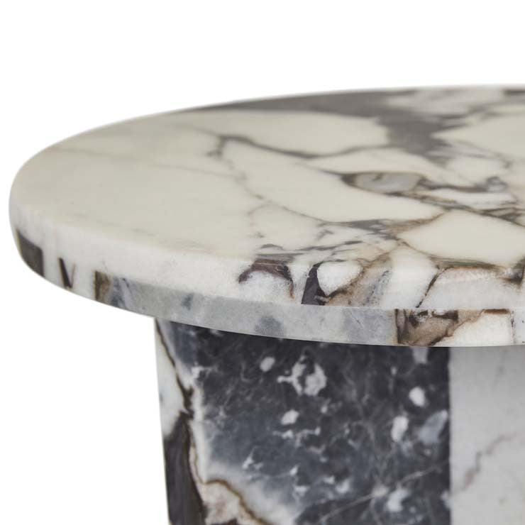 Amara Curve Side Table Matt Ocean