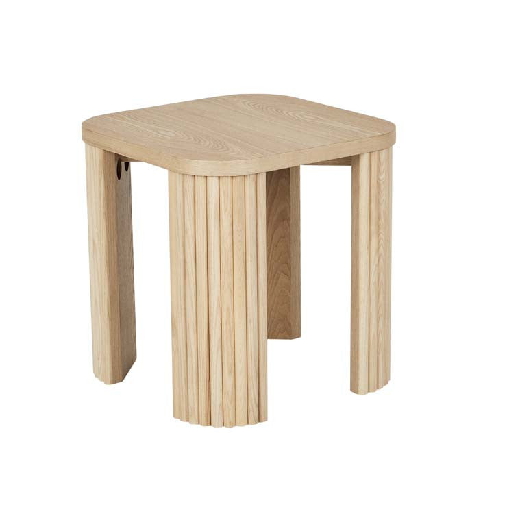 Benjamin Ripple Side Table Natural