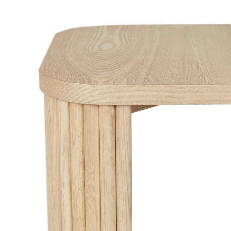 Benjamin Ripple Side Table Natural