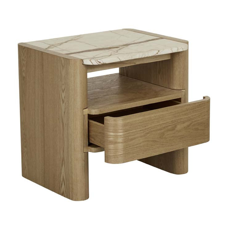 Floyd Marble Bedside Natural