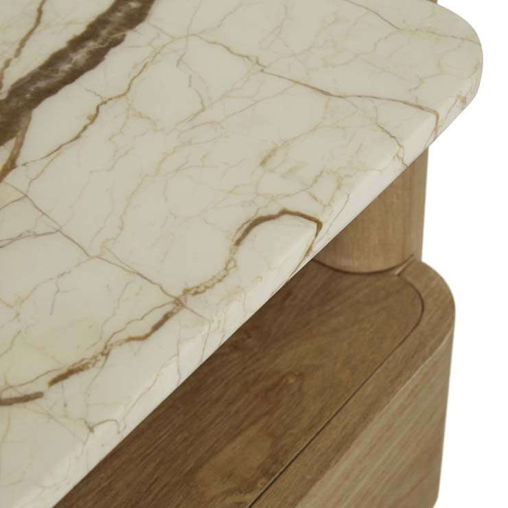 Floyd Marble Bedside Natural