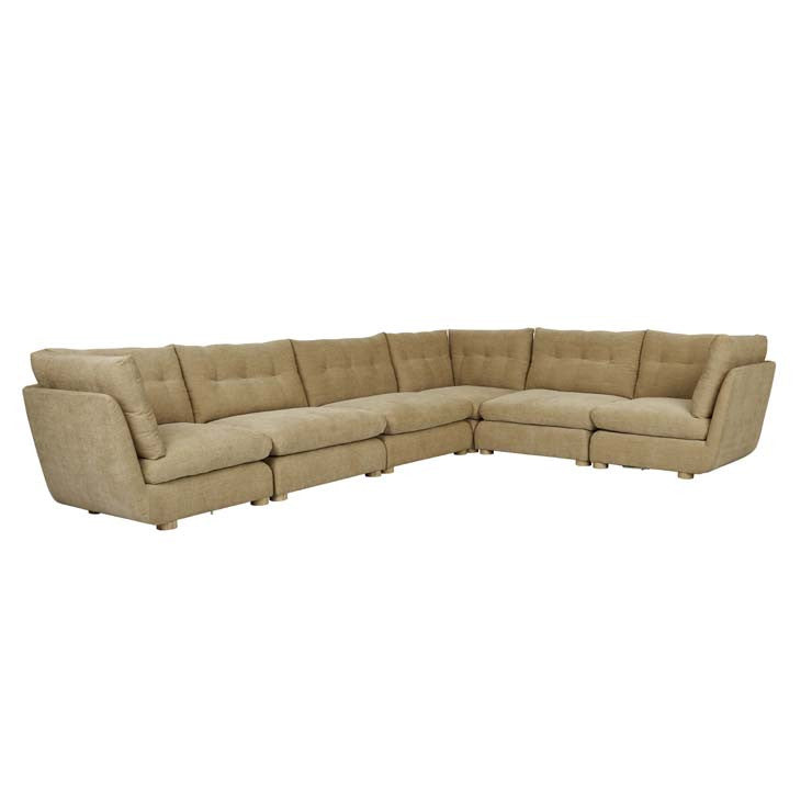 Hugo Marla Corner Sofa Copeland Honey