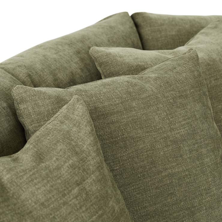 Hugo Tonda Left Chaise Set Copeland Olive