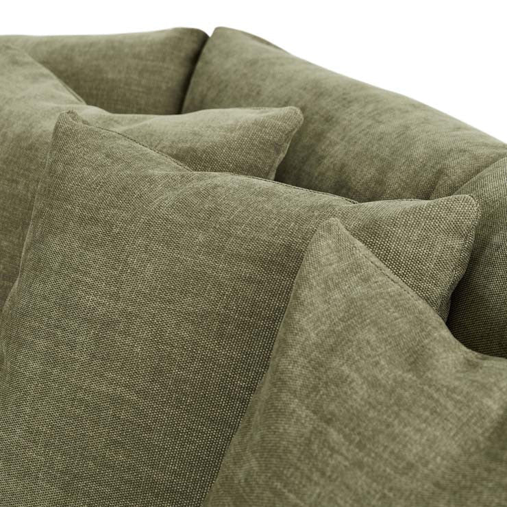 Hugo Tonda Right Chaise Set Copeland Olive