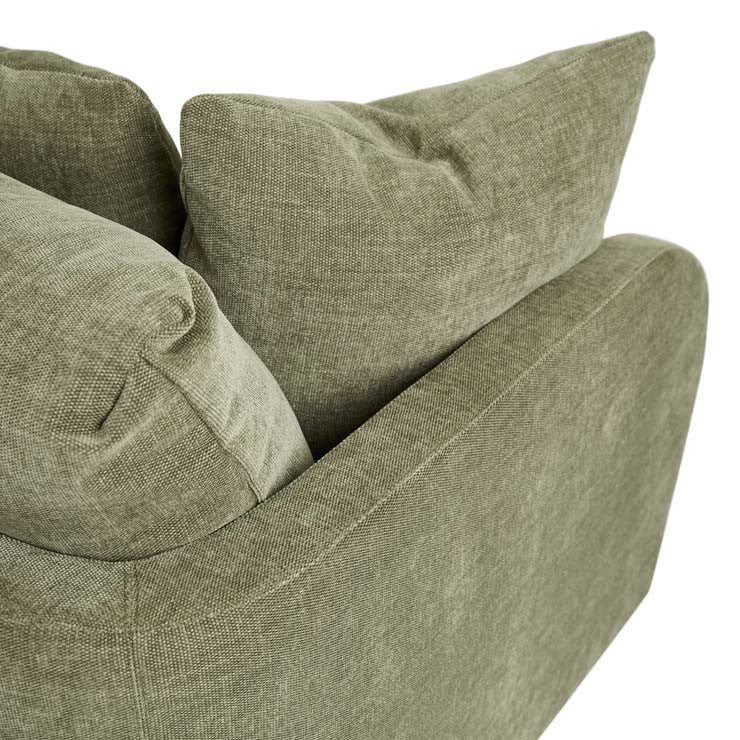 Hugo Tonda Right Chaise Set Copeland Olive