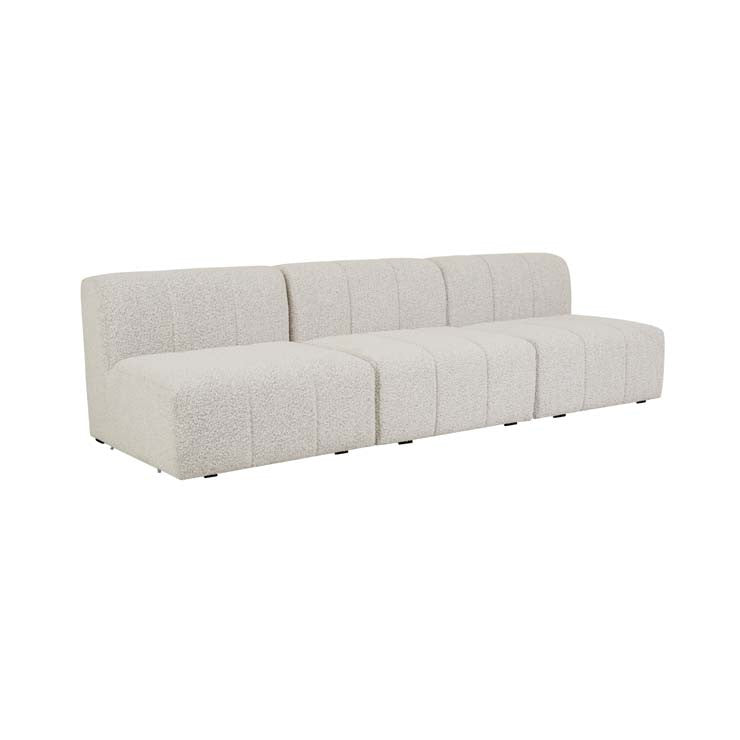 Juno Channel Centre Sofa Grey Speckle