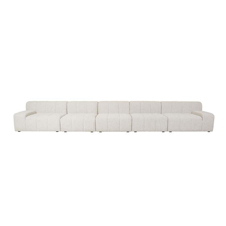 Juno Channel Centre Sofa Grey Speckle