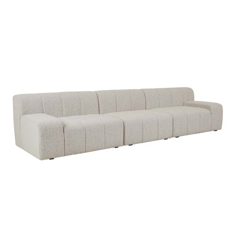 Juno Channel Centre Sofa Grey Speckle