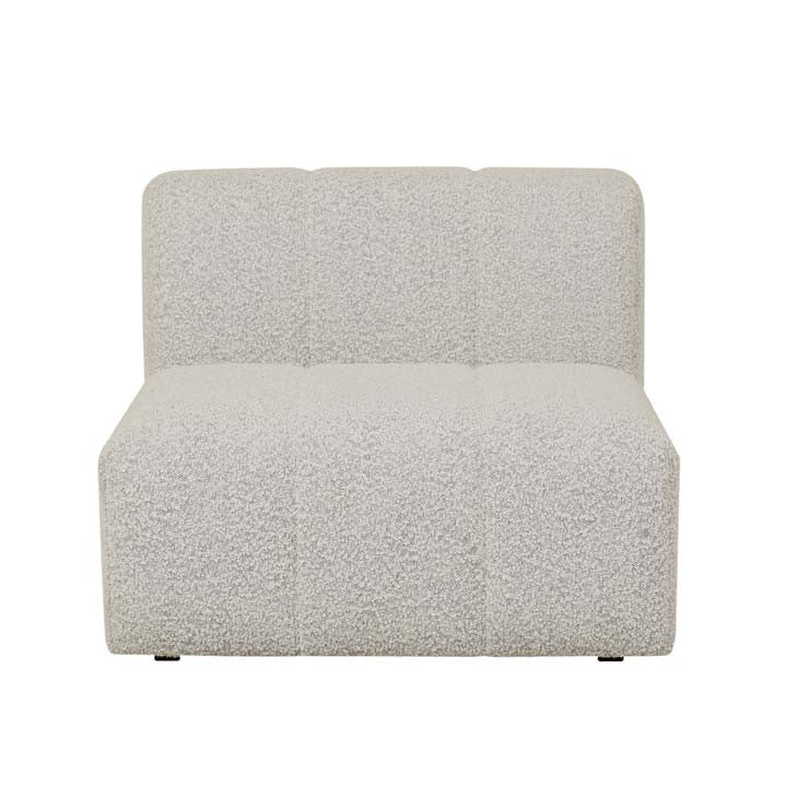 Juno Channel Centre Sofa Grey Speckle