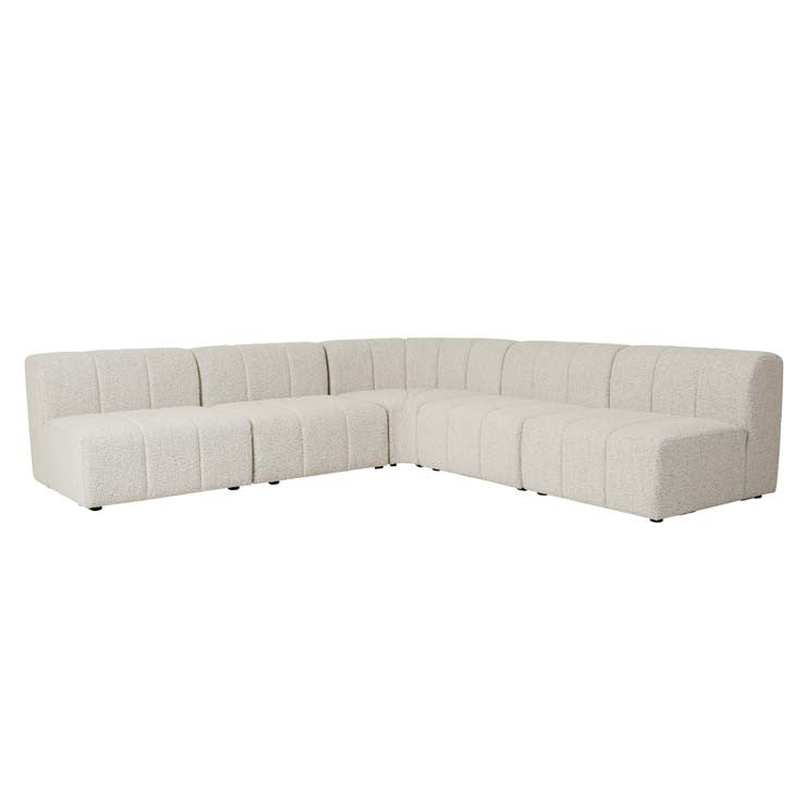 Juno Channel Centre Sofa Grey Speckle