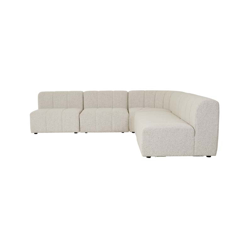 Juno Channel Centre Sofa Grey Speckle