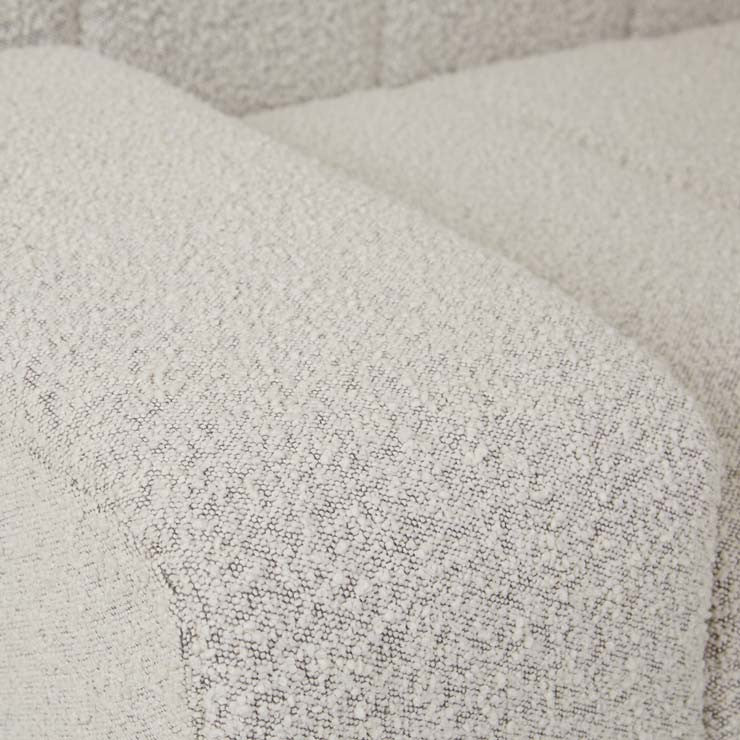 Juno Channel Left Arm Sofa Grey Speckle