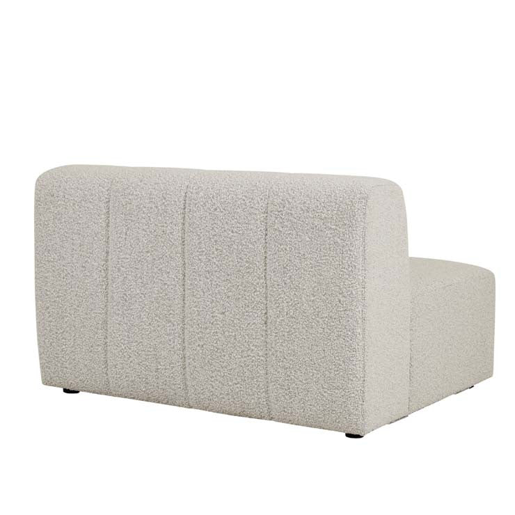 Juno Channel Right Arm Sofa Grey Speckle