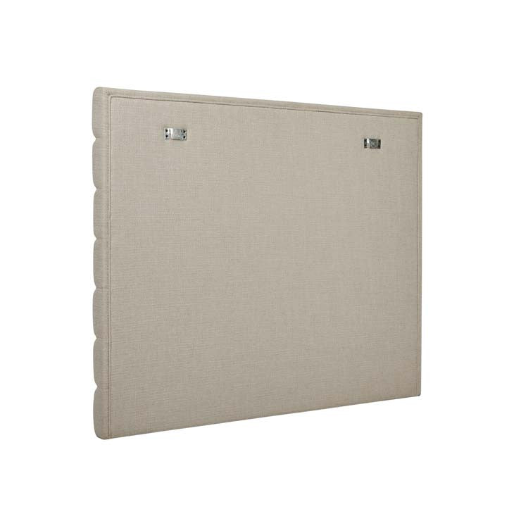 Hugo Panel Queen Bedhead Buttermilk Tweed