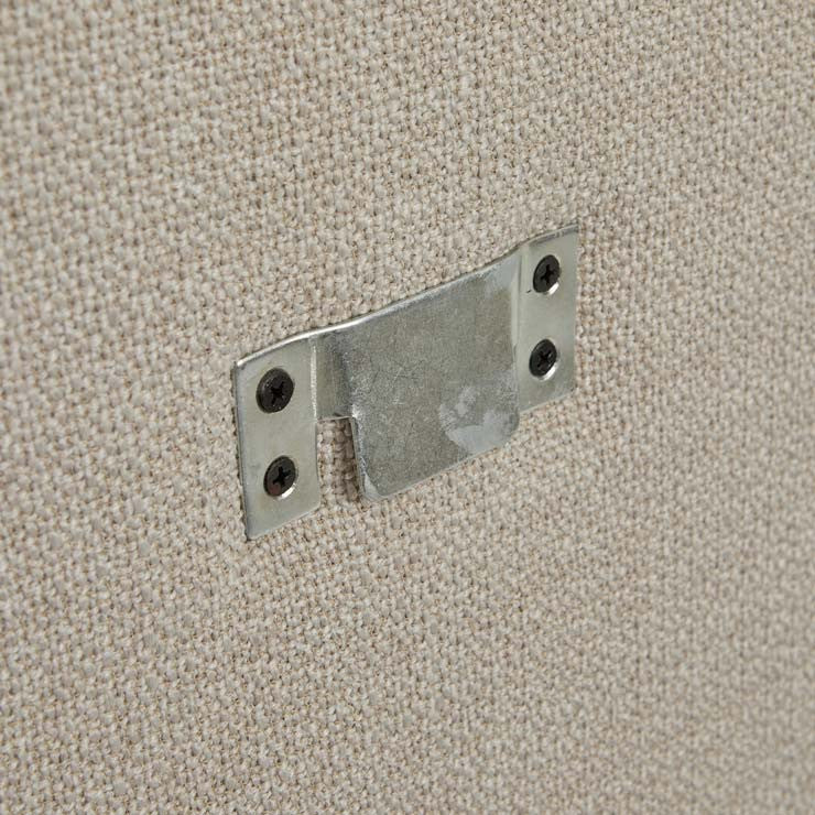 Hugo Panel Queen Bedhead Buttermilk Tweed