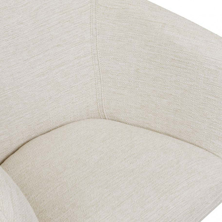 Albie Armchair Natural White Tweed