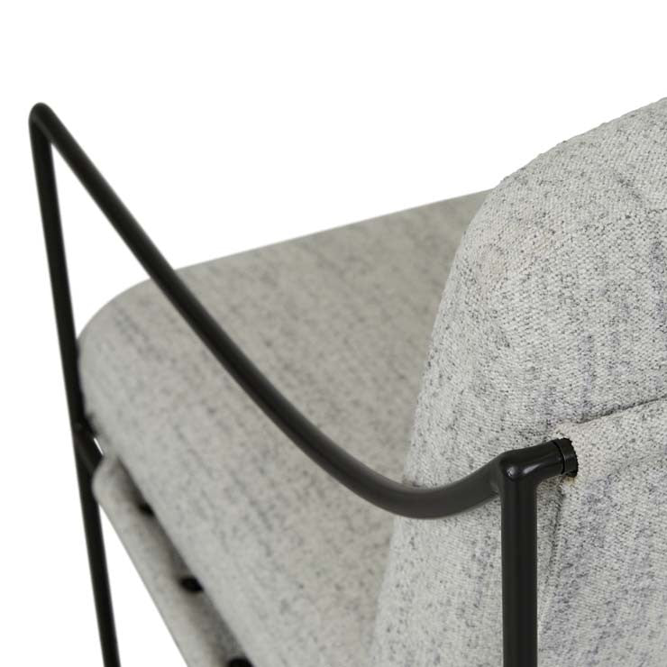 Allegra Armchair Ice Grey