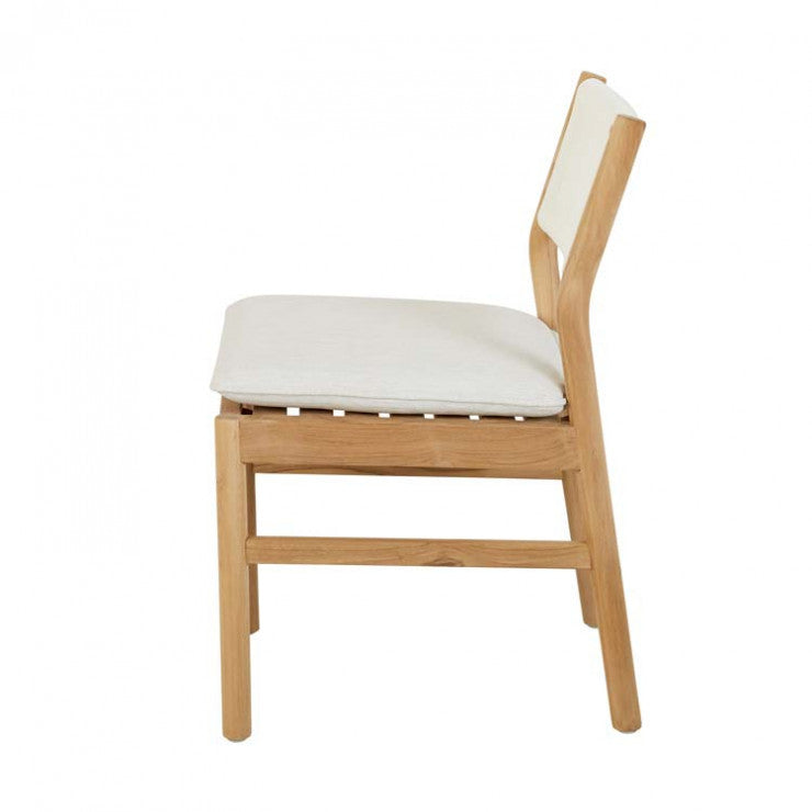 Cannes Rope Dining Chair Snow