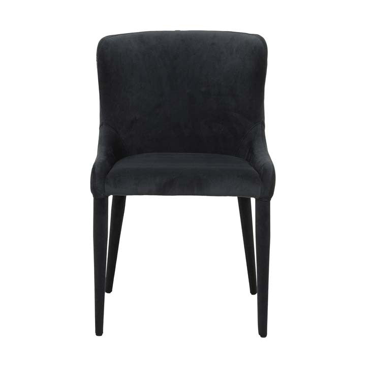 Claudia Dining Chair Onyx Velvet