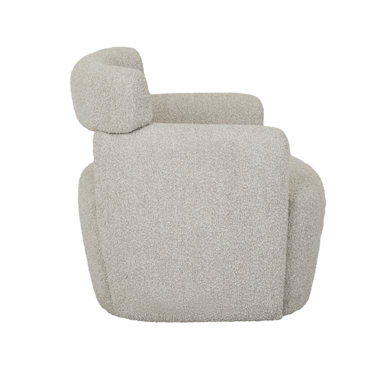 Cyrus Armchair Oat Sherpa