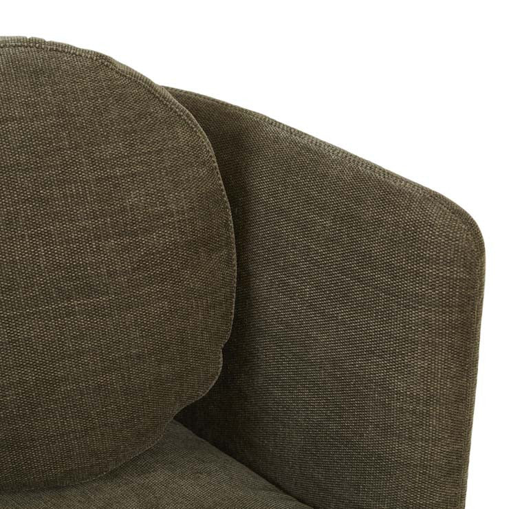 Hugo Bow Armchair Copeland Olive