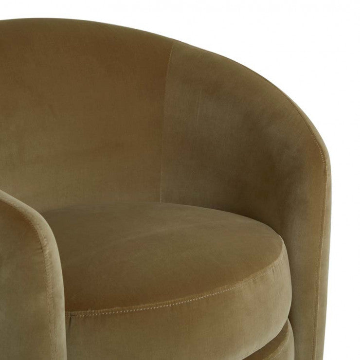 Kennedy Tenner Chair Soft Moss Velvet