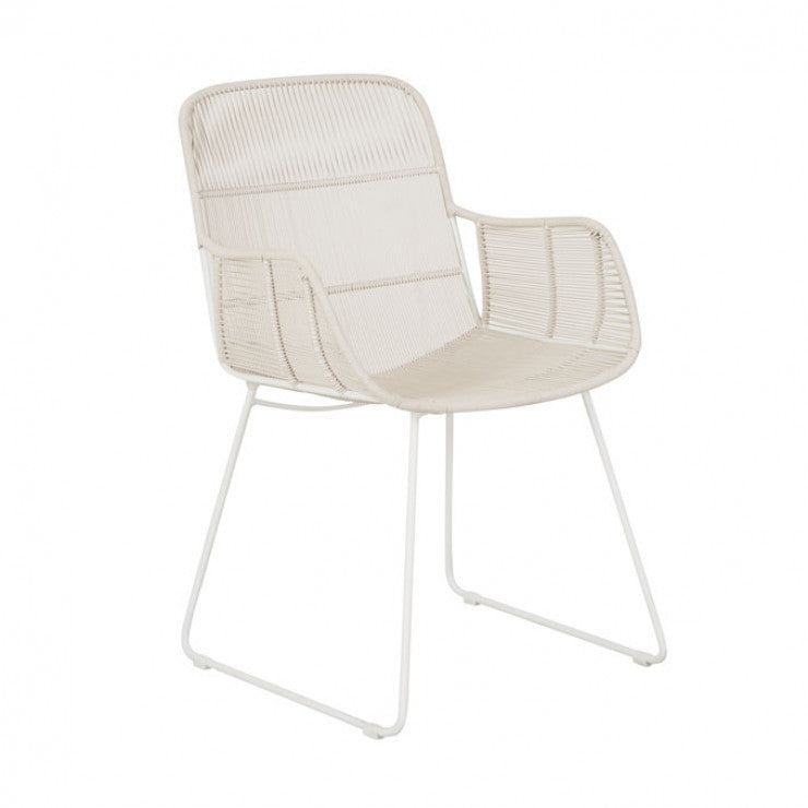 Marina Laze Dining Chair Chalk