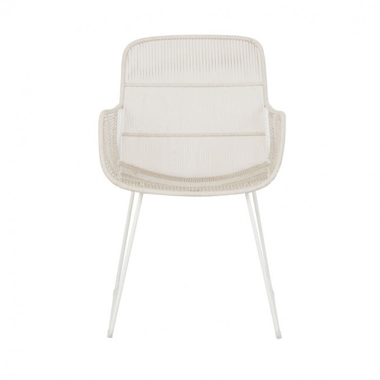Marina Laze Dining Chair Chalk