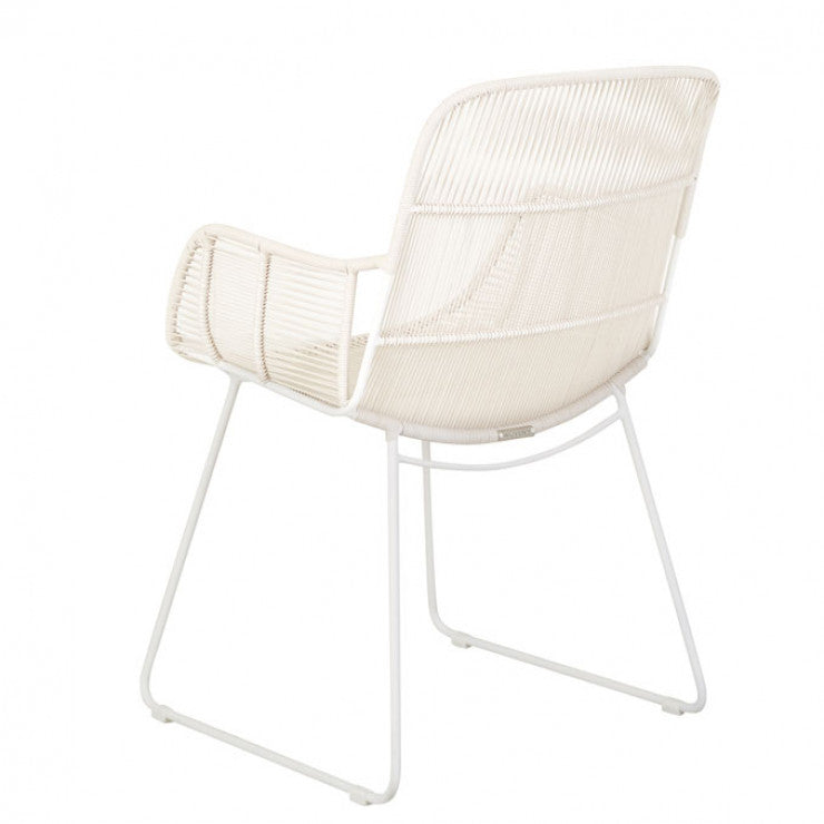 Marina Laze Dining Chair Chalk
